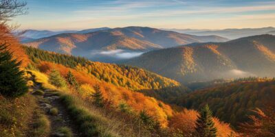 Bieszczady jesienią: Mniej tłumów, więcej kolorów. Przewodnik po nieoczywistych szlakach.
