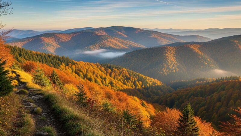 Bieszczady jesienią: Mniej tłumów, więcej kolorów. Przewodnik po nieoczywistych szlakach.