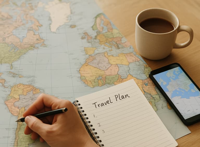 Jak samodzielnie zaplanować podróż krok po kroku