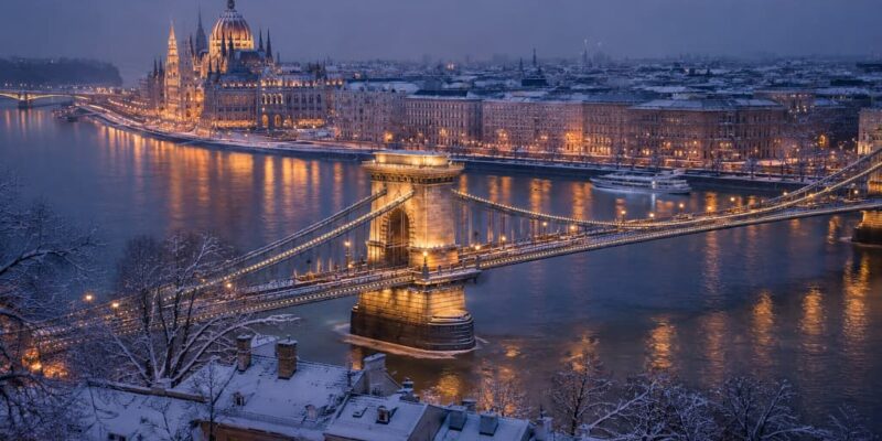 Budapeszt zimą